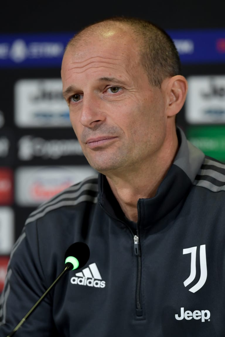 Allegri: «Vogliamo tornare a vincere in casa»