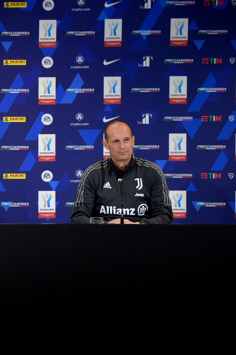 Allegri & Chiellini: "We are ready for the Super Cup"