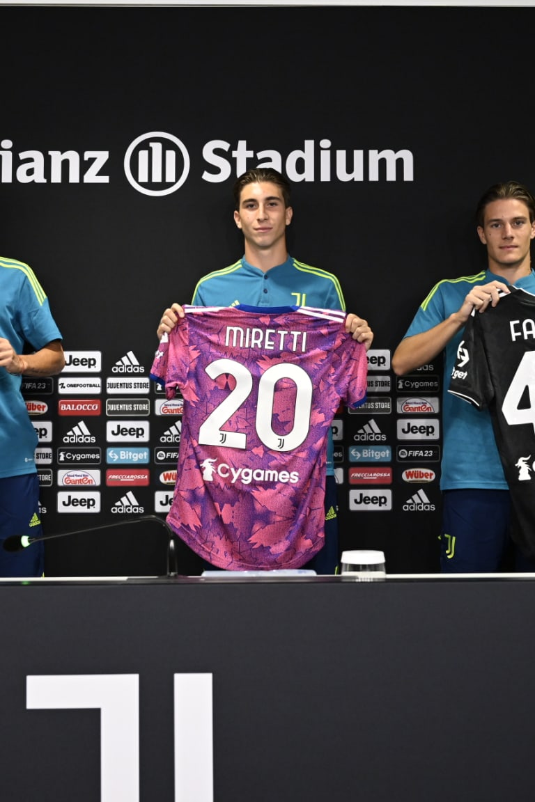 The words of Juve youngsters: Fagioli, Miretti & Soulé