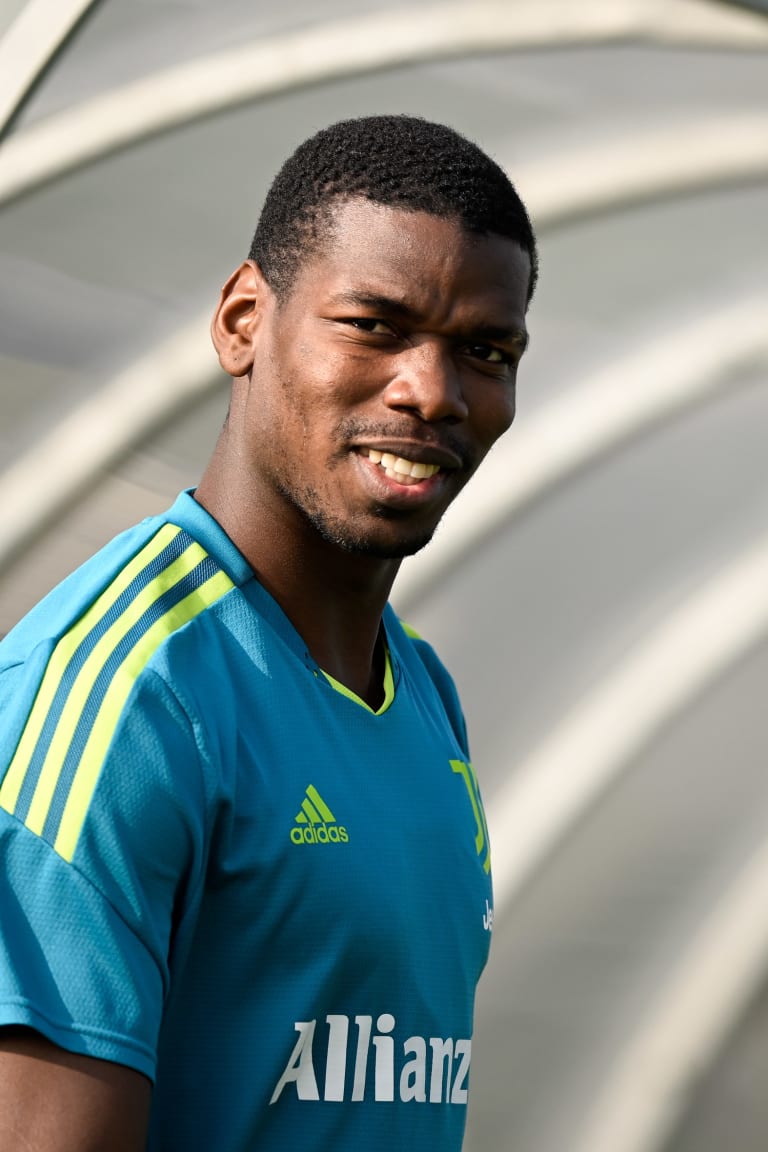 Bianconeri on the pitch!