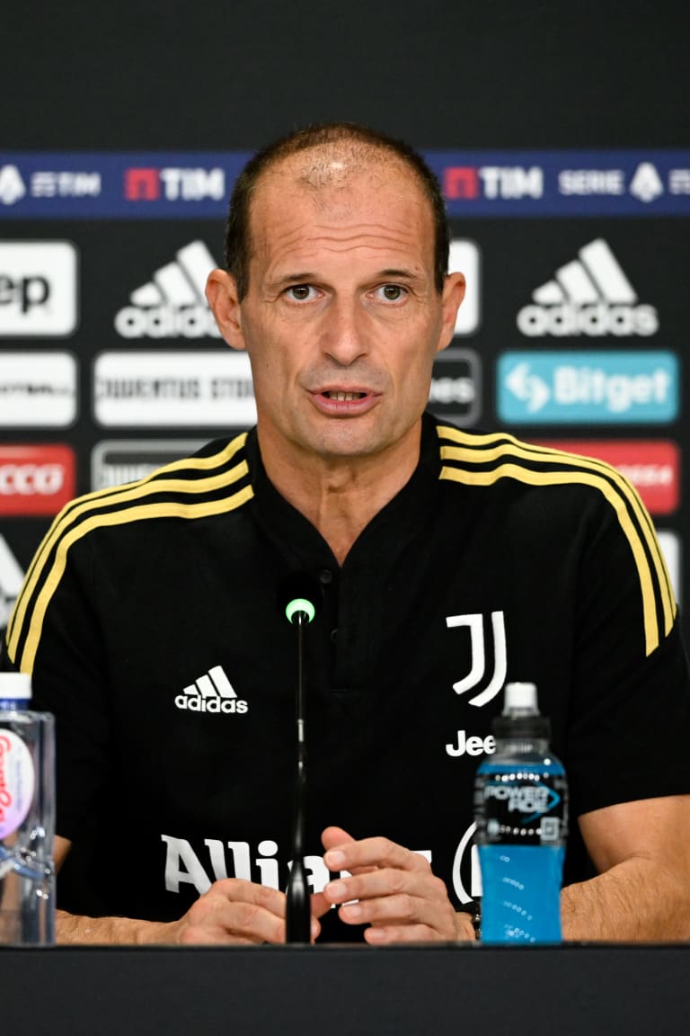 Allegri: "Juve-Inter is a beautiful game to play"