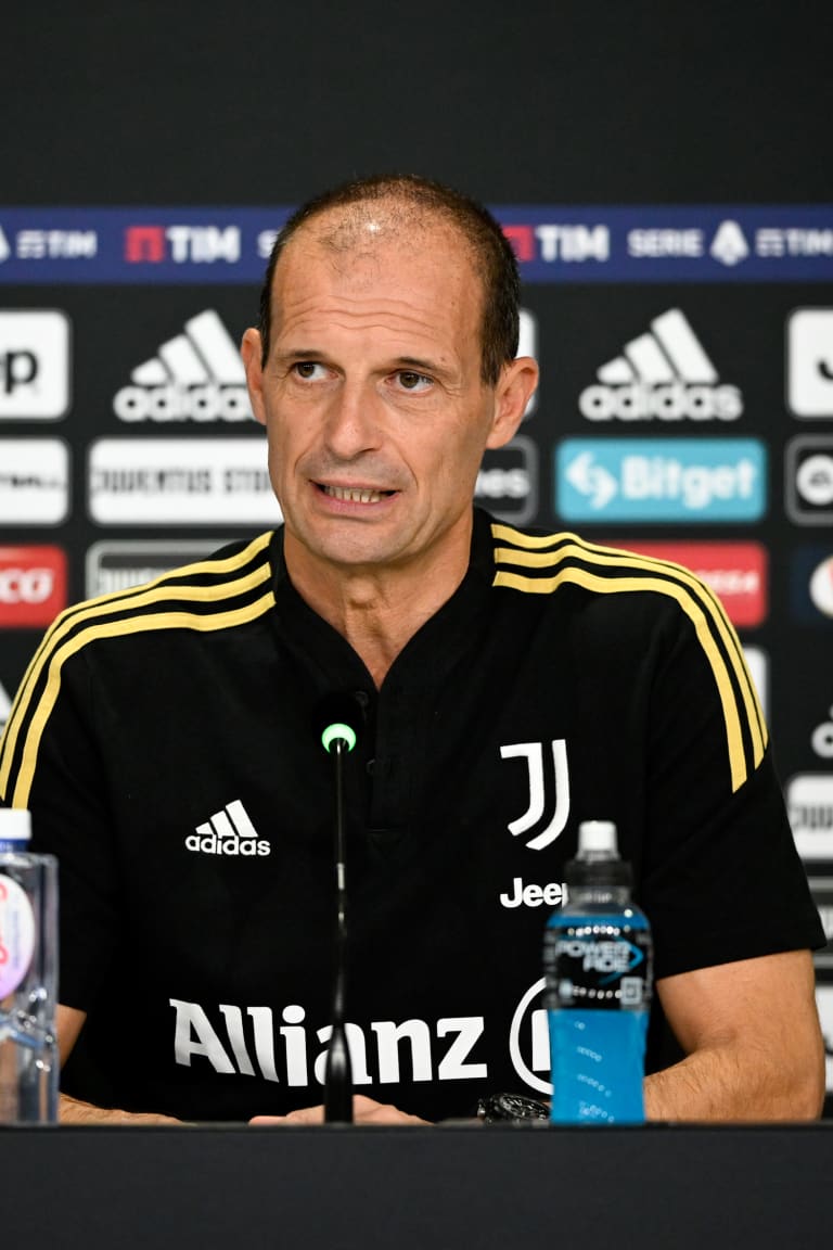Allegri: "We have to continue our good form"