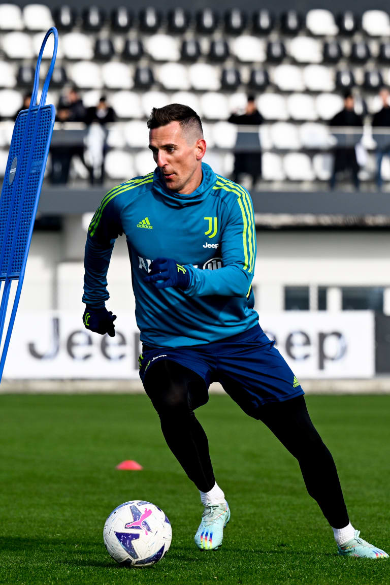Milik & Szczesny are back in today's training session