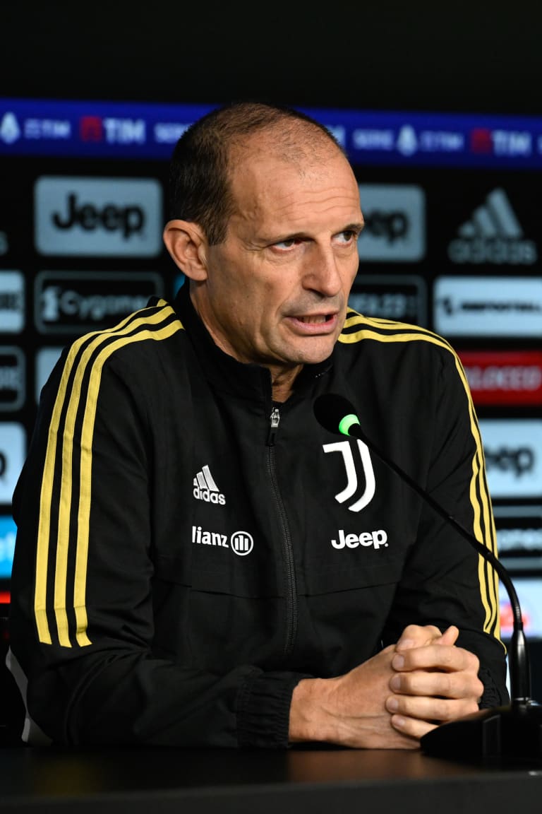 LIVE | Coach Allegri previews Juventus - Monza