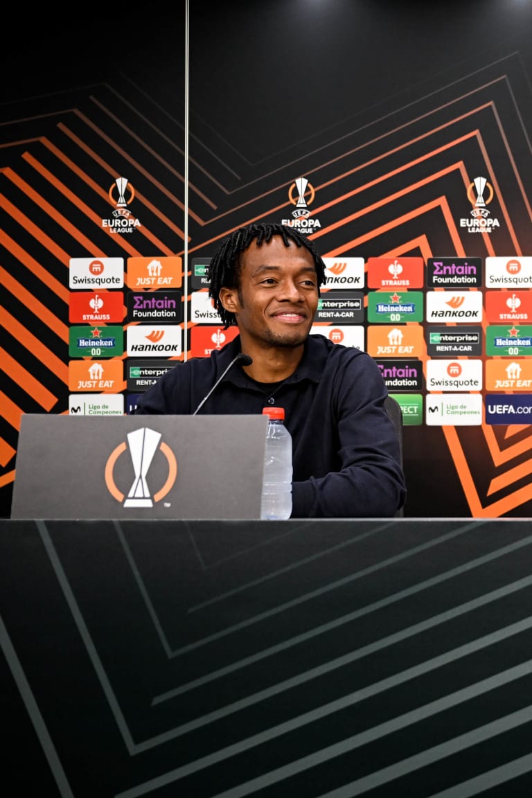 La conferenza stampa di Allegri e Cuadrado pre Siviglia-Juventus