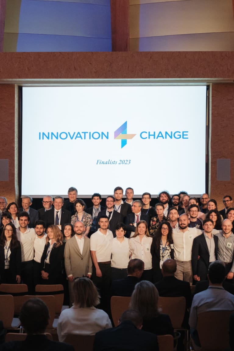 Juventus on the field at Innovation 4 Change