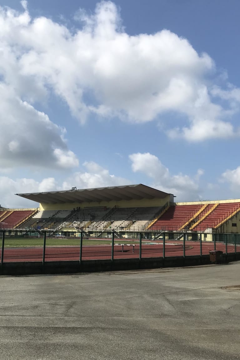 How to access the Pozzo-Lamarmora Stadium in Biella