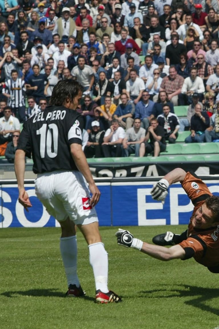 أهداف أيقونية | ديل بييرو ضد أودينيزي | 5 مايو 2002 