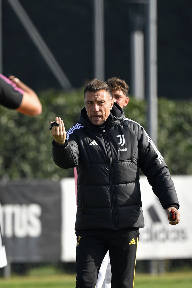Juventus Next Gen-Arezzo, intervista a Brambilla