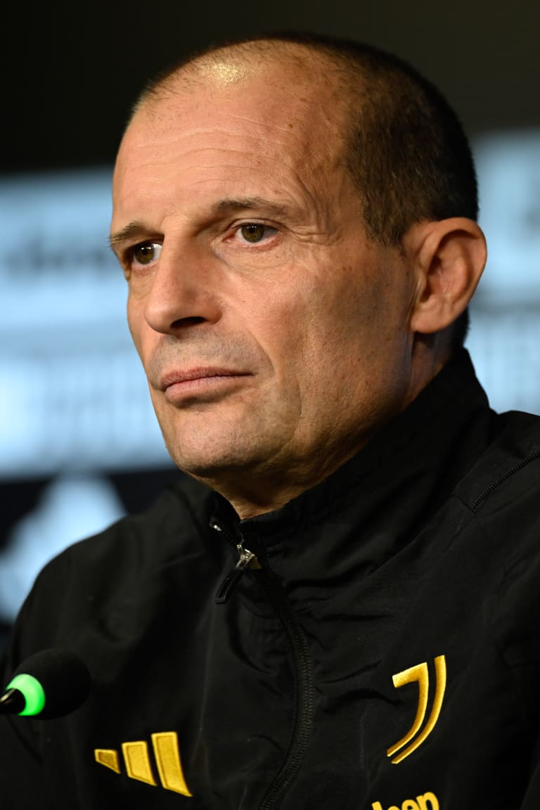 Coach Allegri previews Juventus - Napoli