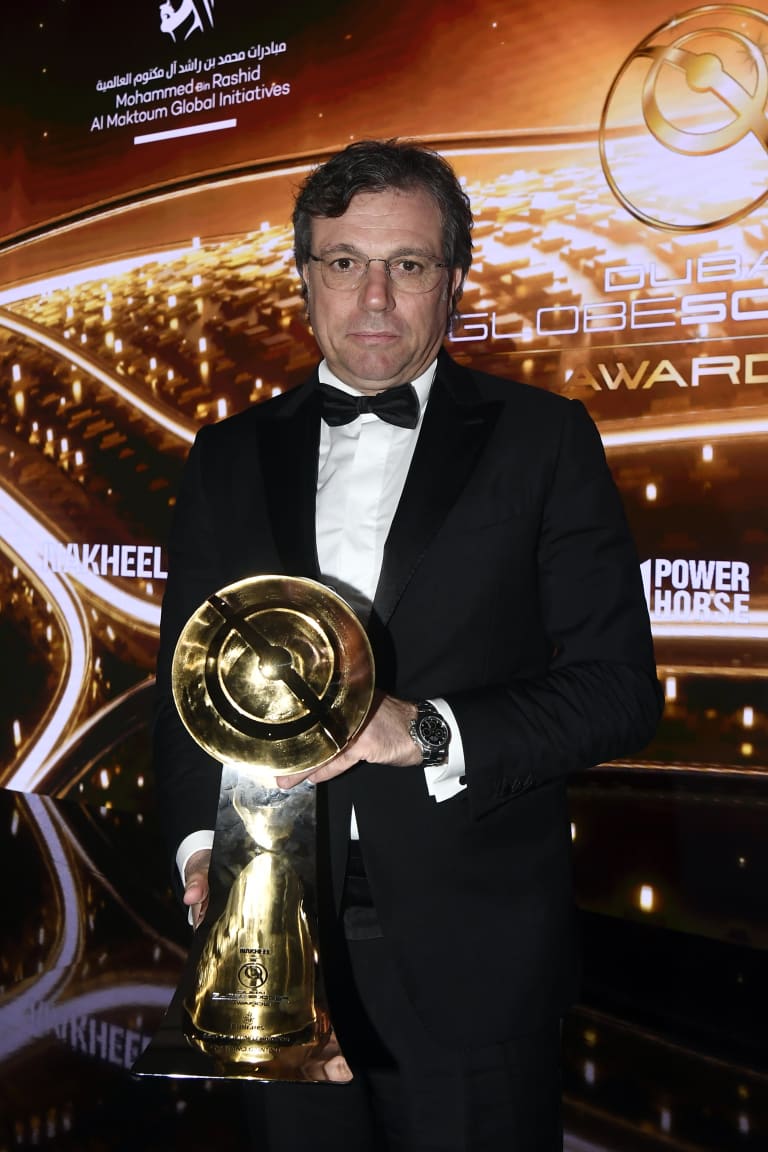 Globe Soccer Awards, Giuntoli miglior Direttore Sportivo dell'anno