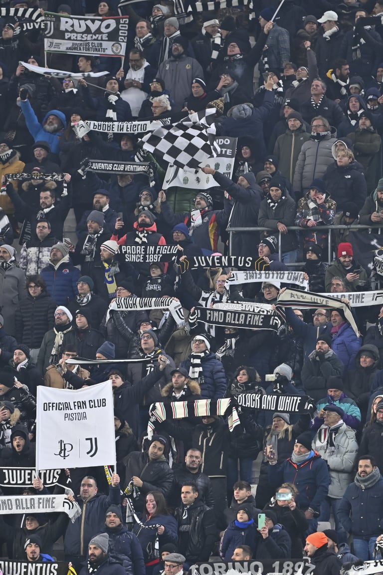 Juventus-Frosinone, l'Allianz Stadium è sold out