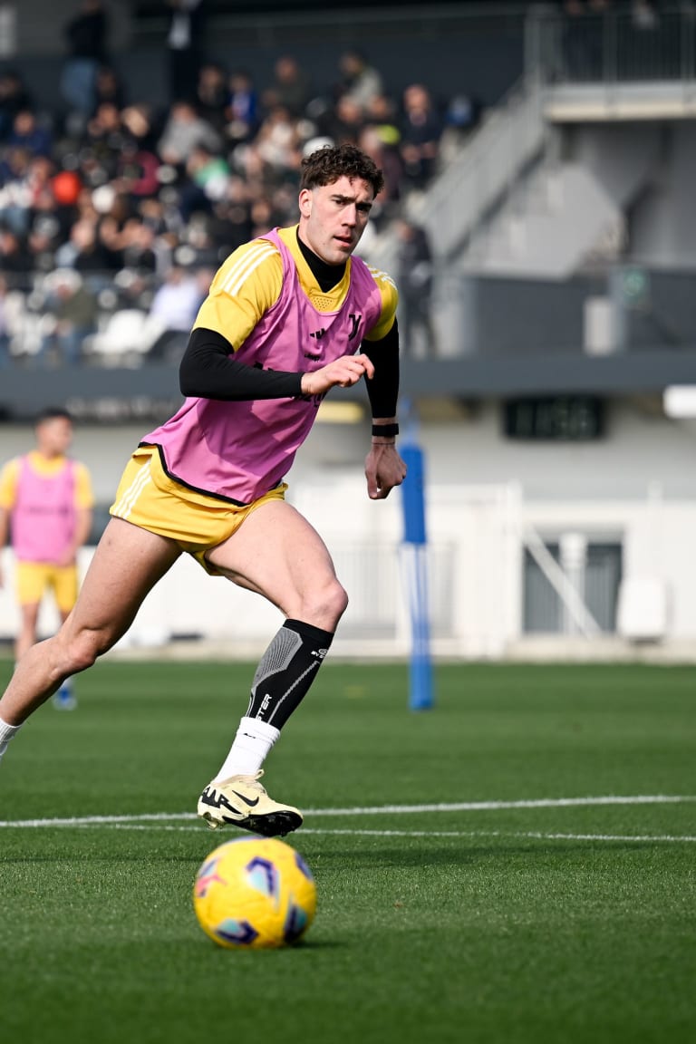 Training Center | Juve in campo per preparare la gara con il Frosinone