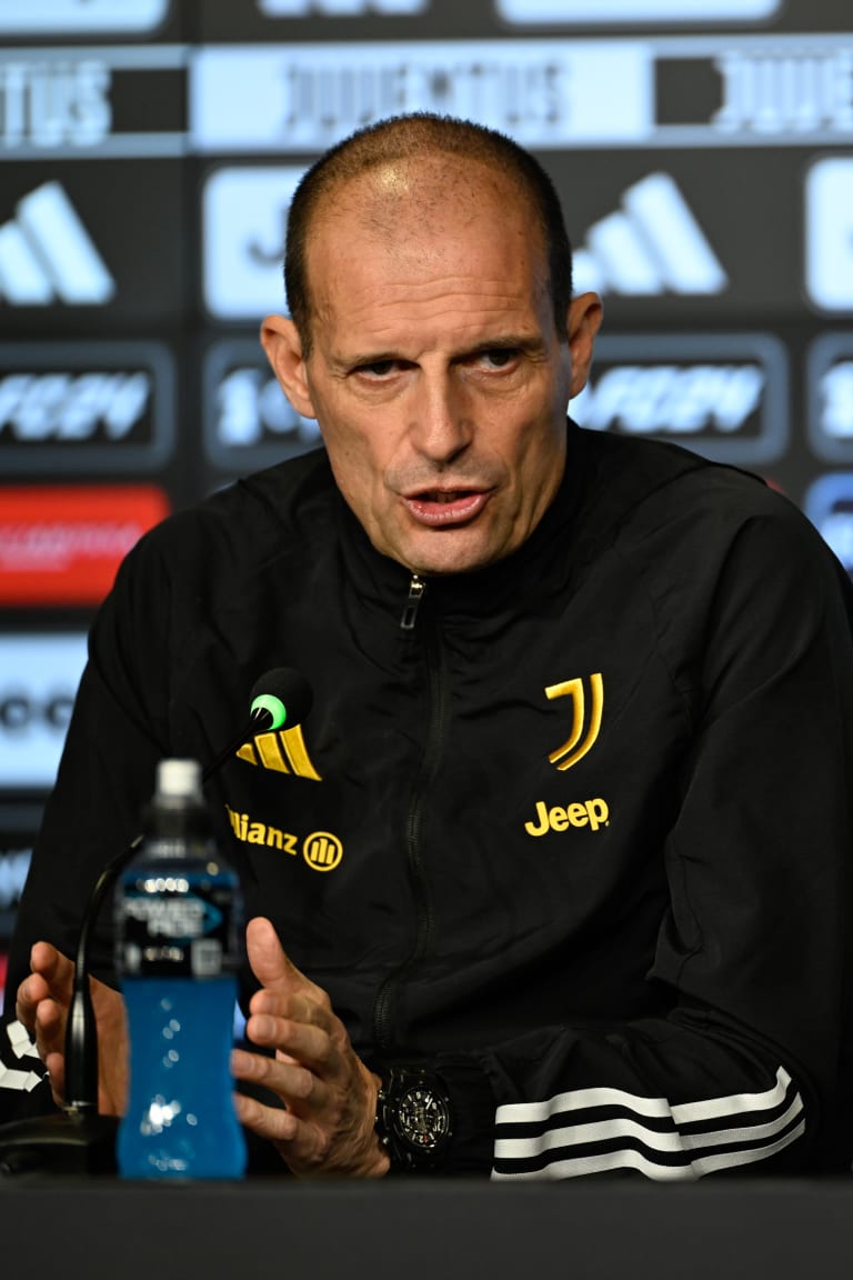 Cagliari-Juventus, la conferenza stampa di Allegri: orario e dove vederla