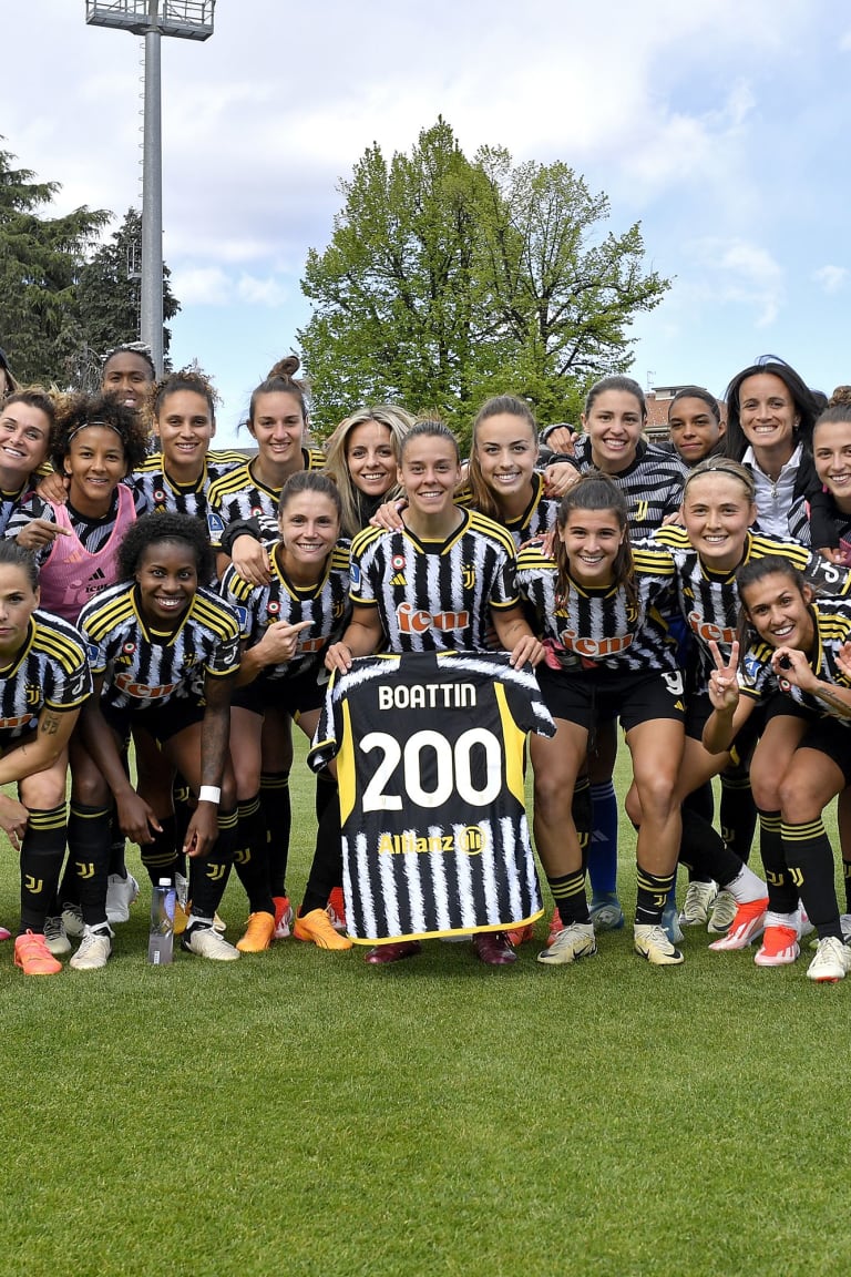 Lisa Boattin reaches 200 Juventus appearances!
