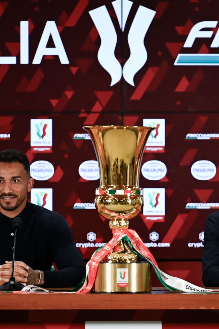 La conferenza stampa di Allegri e Danilo alla vigilia di Atalanta-Juventus