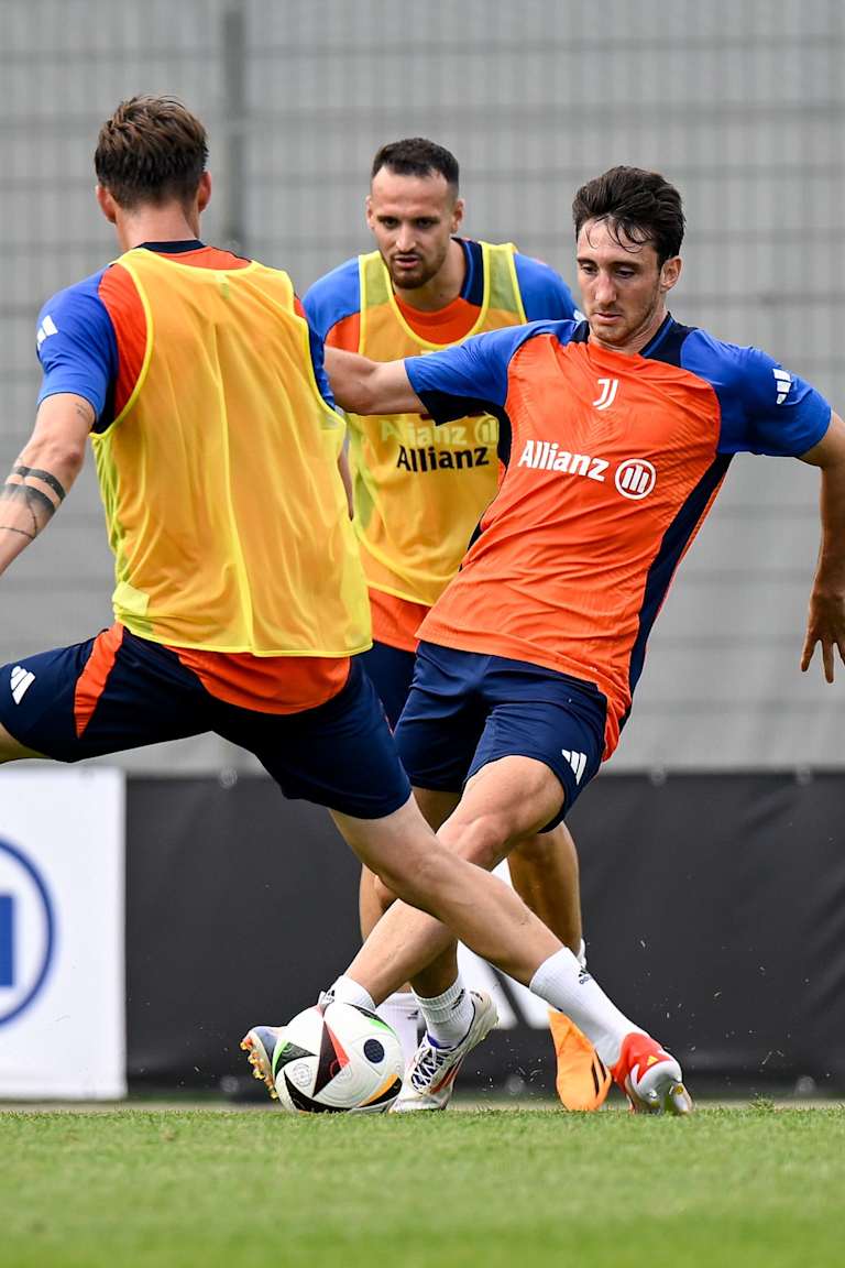 Primo allenamento a Herzo per i bianconeri