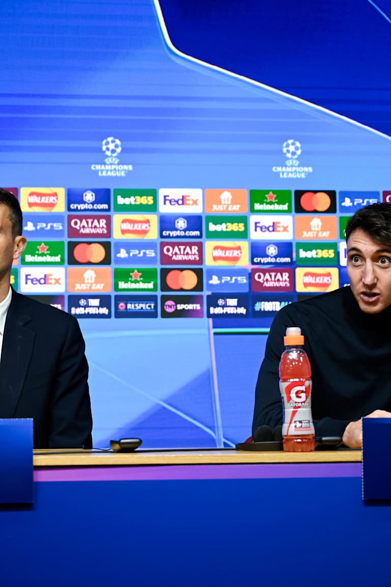UCL | Thiago Motta and Andrea Cambiaso preview Aston Villa - Juventus