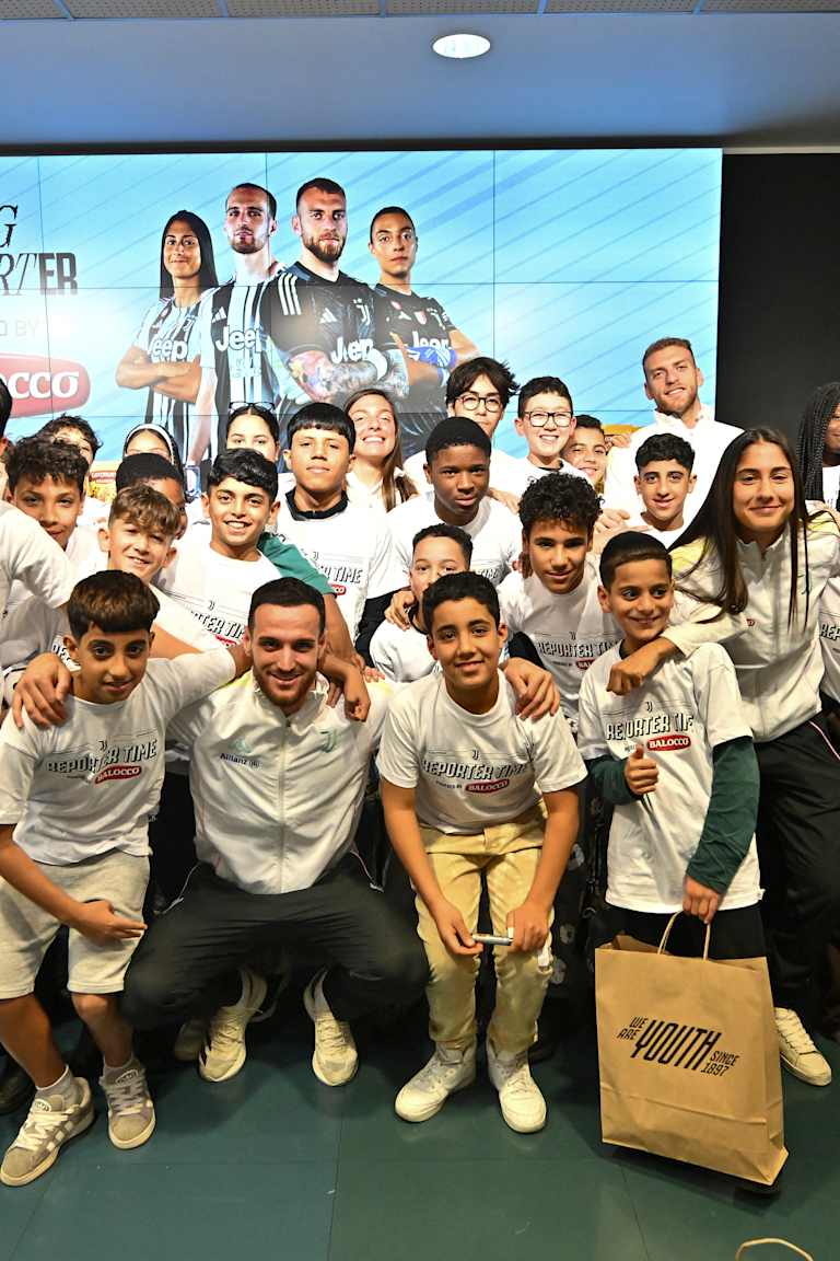 Un appuntamento speciale con Young Reporter all'Allianz Stadium