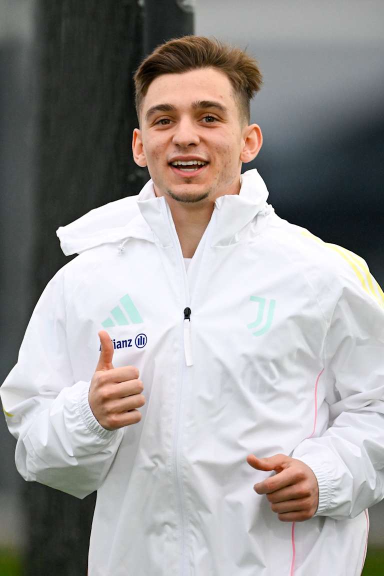 Juventus training before the Serie A night against Napoli
