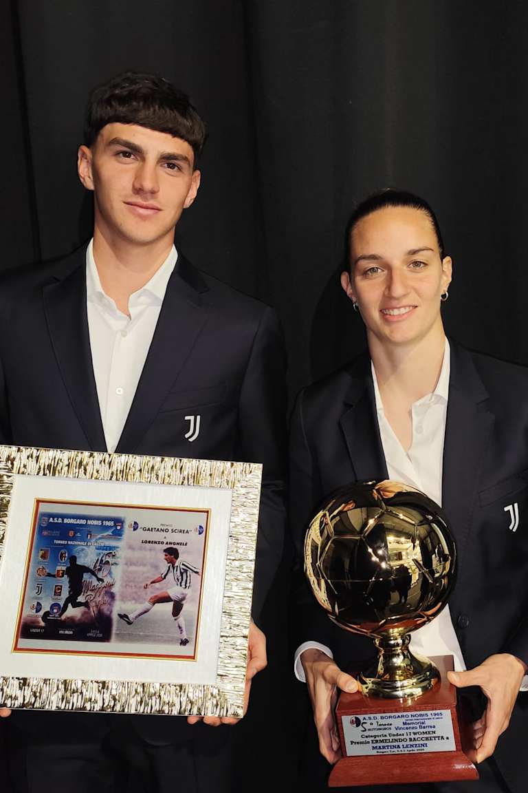 Premi bianconeri a Borgaro Torinese per Lenzini e Anghelè