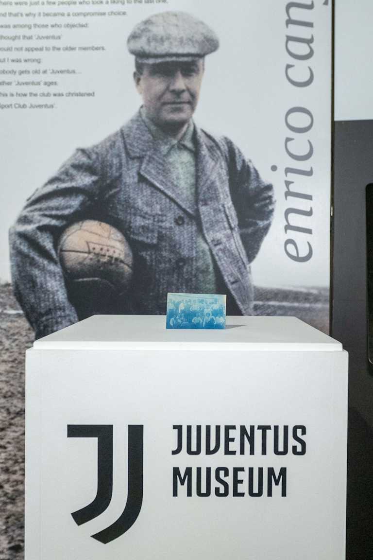 Lo Juventus Museum accoglie la foto di squadra più antica del Club