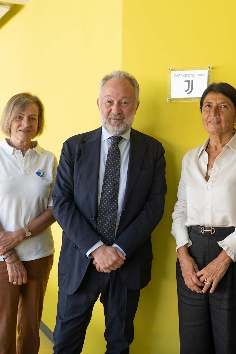 Juventus adotta un appartamento presso Casa UGI