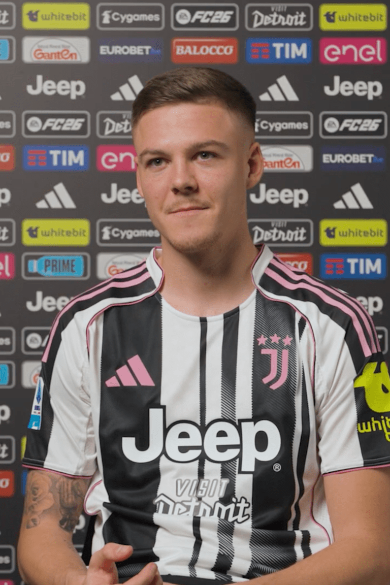 La prima intervista in bianconero di Emil Holm