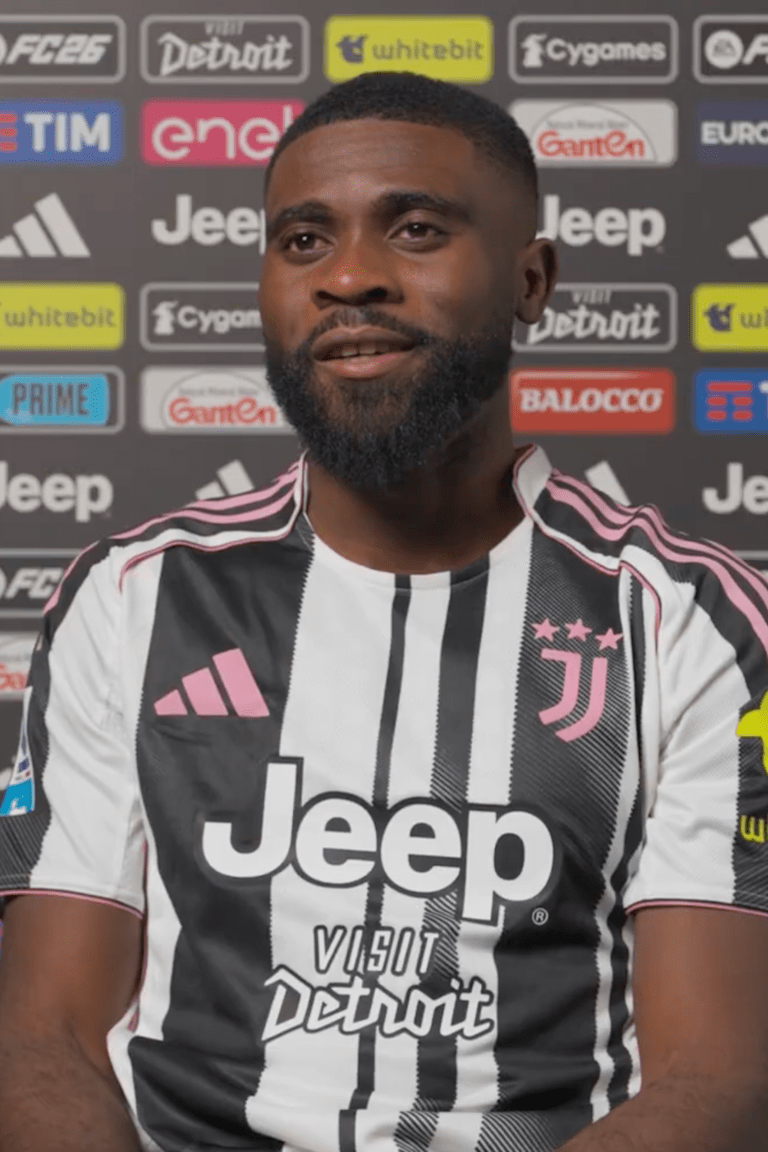 La prima intervista in bianconero di Jérémie Boga