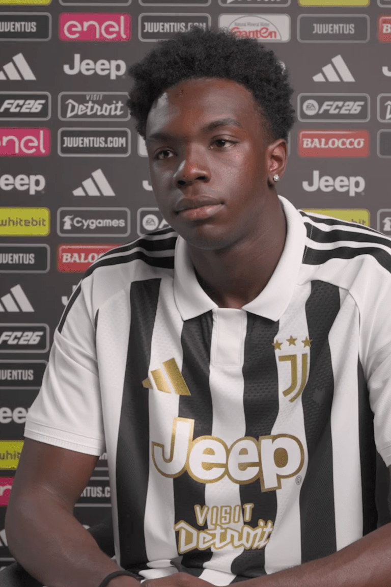 La prima intervista in bianconero di Ekhator