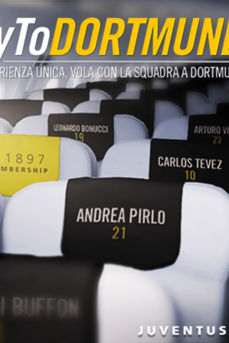 Menjadi J1897 Members dan terbang ke Dortmund bersama Juve!