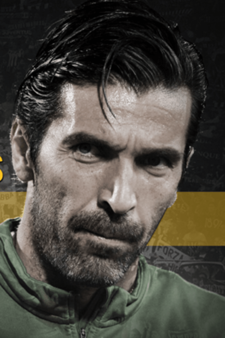 Buffon membuat sejarah, #Brazil2014 adalah Piala Dunia kelimanya