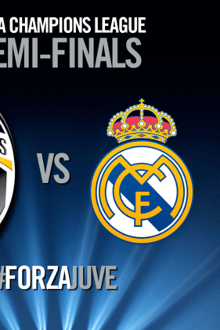 Hasil undian mempertemukan Juve dengan Real Madrid di Semifinal Liga Champions