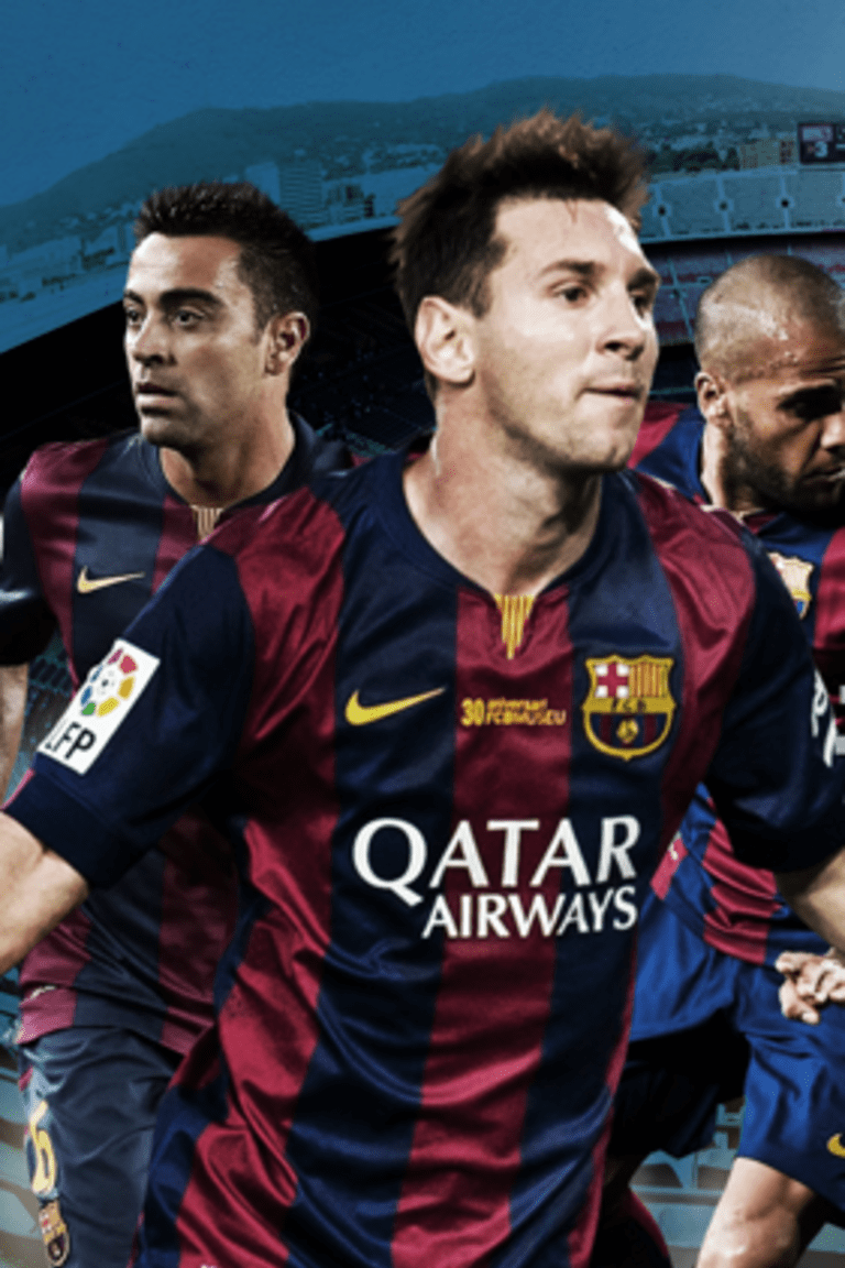 Perjalanan Barcelona menuju ke final: Fase Knock Out