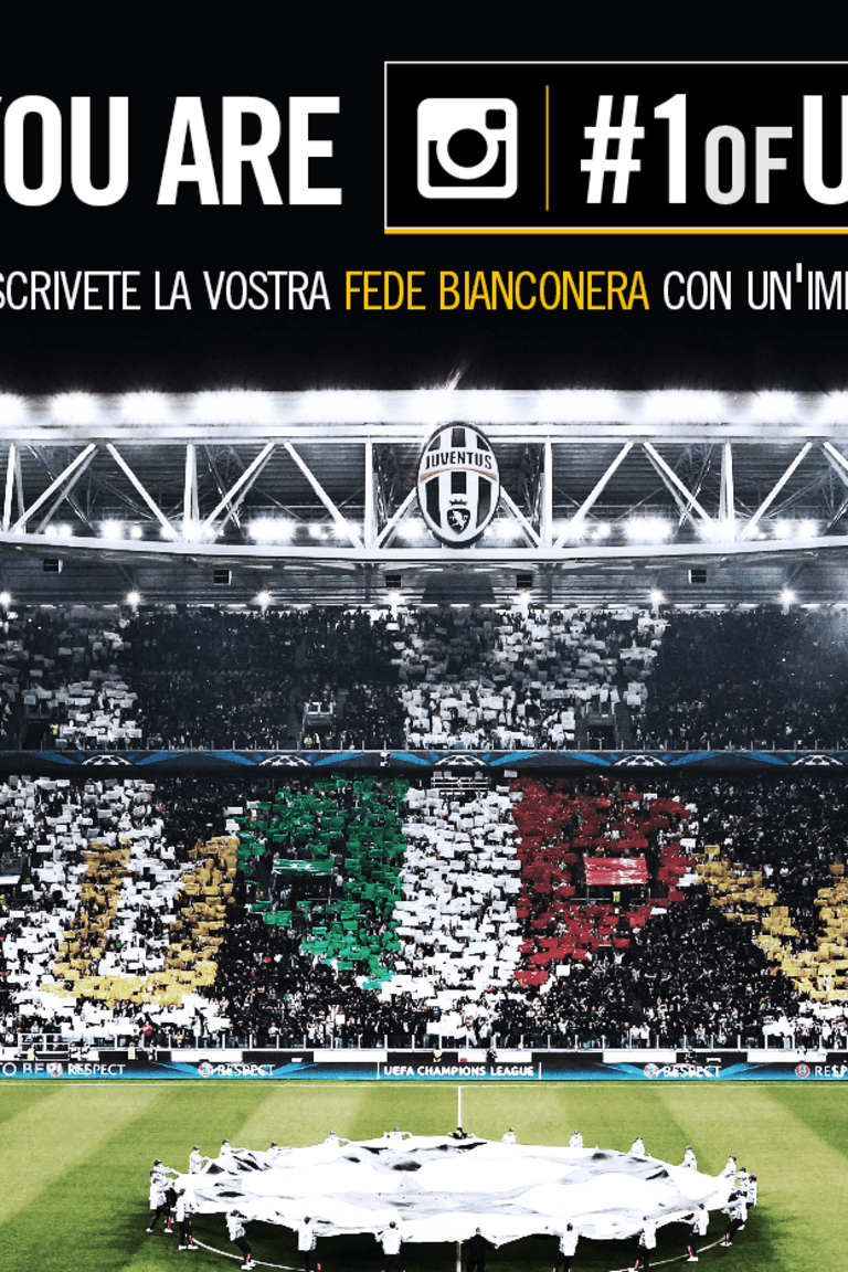 Ecco perchè... siete #1ofUs, bianconeri!
