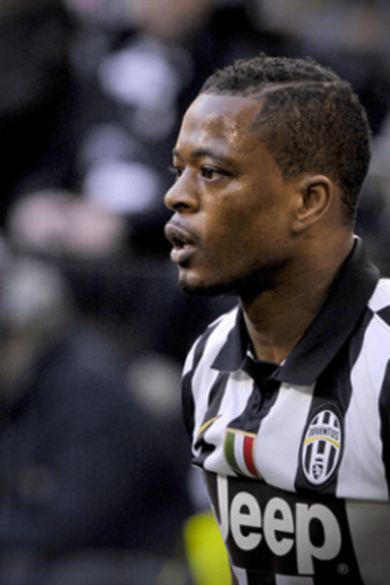 Evra absen di laga melawan Sampdoria karena akumulasi kartu kuning