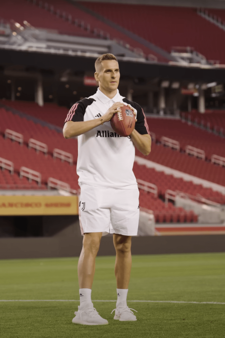 On The Road 2023 | Juventus Players vs NFL Accuracy Challenge