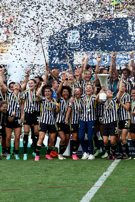 Juventus 2017-18 Serie A Championship Celebrat