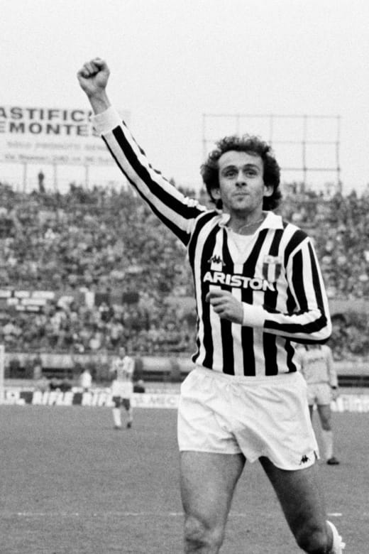 Vignette Michel Platini Juventus #124 - Calciatori 1984/85 EDIS - Non Collée, Rare