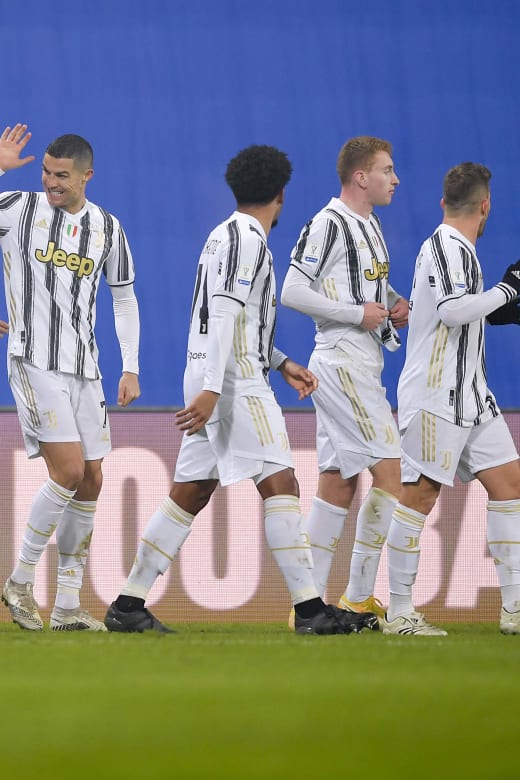 Juventus Napoli Super Cup 2020 2021 Final Juventus Men S First Team