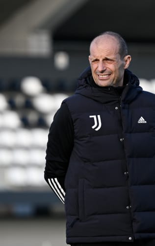 Mister Allegri presenta Verona-Juventus