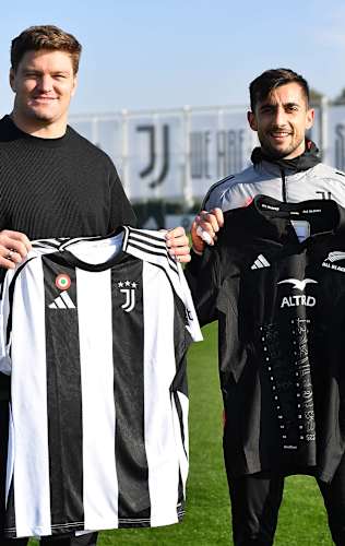 Gallery | Gli All Blacks incontrano la Juve!