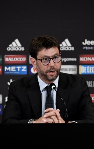 La conferenza di Agnelli, Nedved, Arrivabene e Cherubini