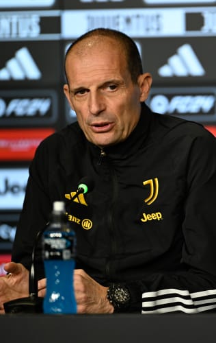 Mister Allegri presenta Torino-Juventus