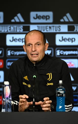 Mister Allegri presenta Cagliari-Juventus