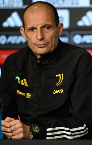 Mister Allegri presenta Juventus - Milan