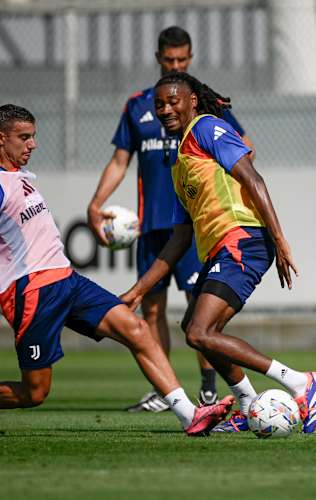 Thiago Motta e la Juventus continuano la preparazione