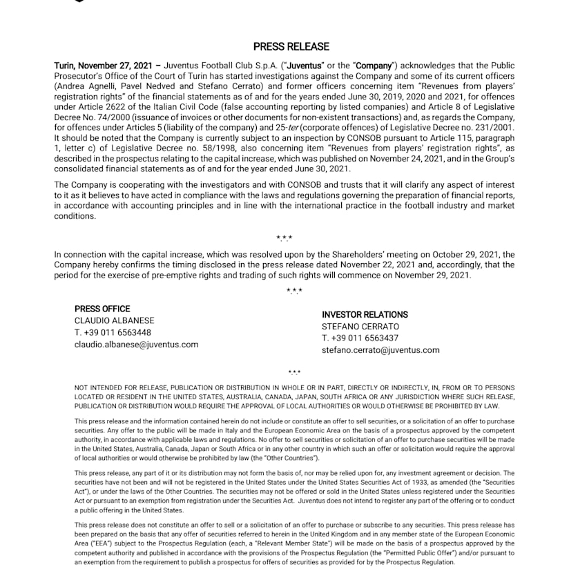 Press release