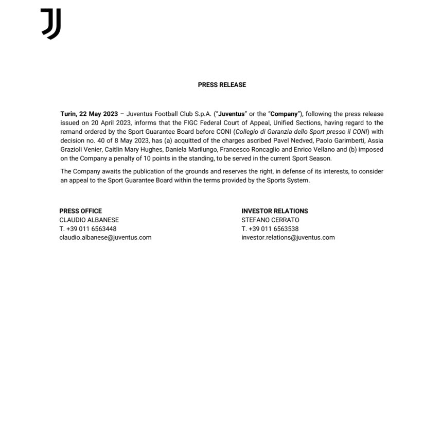 Press release