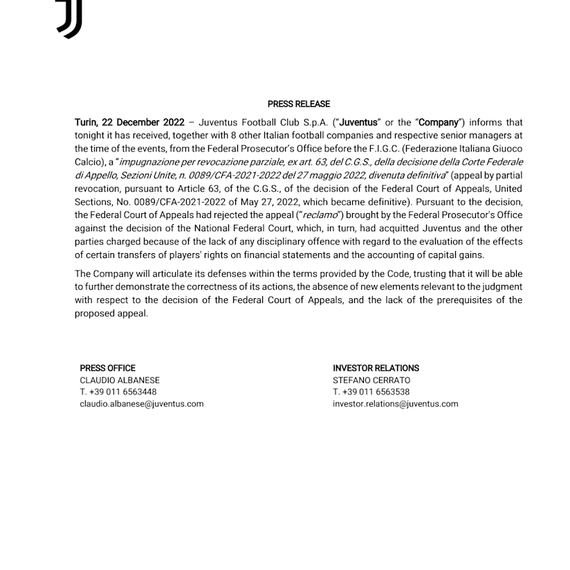 Press release